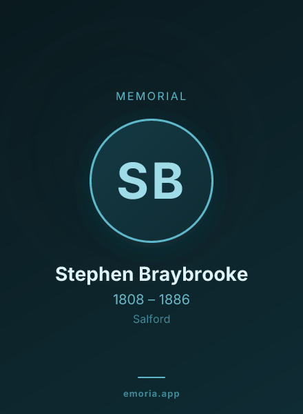 Memorial portrait of Stephen Braybrooke
