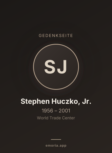 Gedenkportrait von Stephen Huczko, Jr.