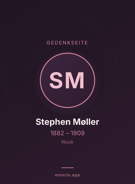Gedenkportrait von Stephen Møller