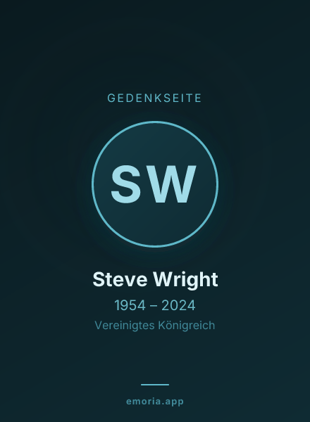 Gedenkportrait von Steve Wright