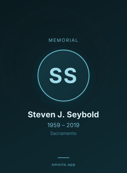 Memorial portrait of Steven J. Seybold