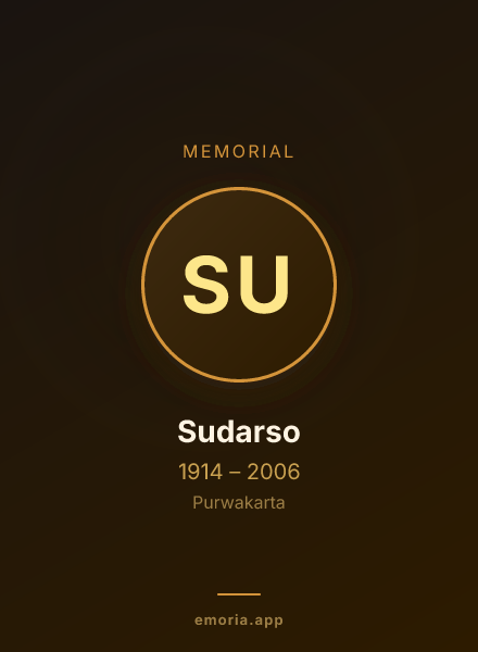 Memorial portrait of Sudarso