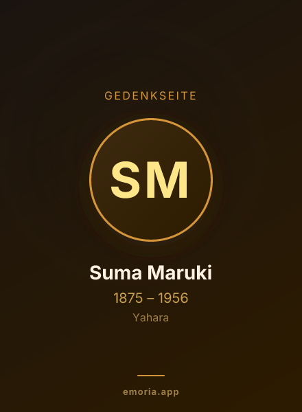 Gedenkportrait von Suma Maruki
