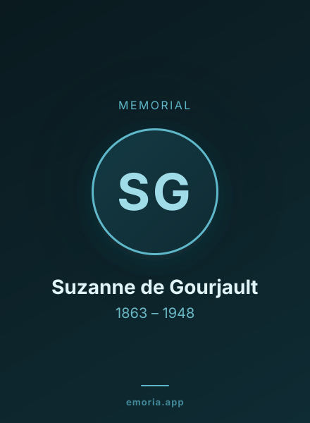 Memorial portrait of Suzanne de Gourjault