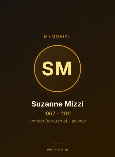 Memorial portrait of Suzanne Mizzi