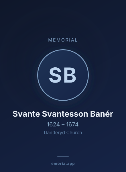 Memorial portrait of Svante Svantesson Banér