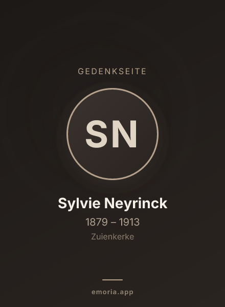 Gedenkportrait von Sylvie Neyrinck