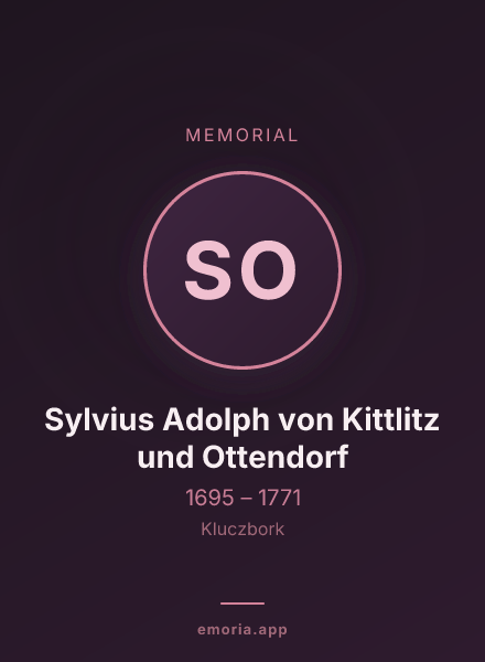 Memorial portrait of Sylvius Adolph von Kittlitz und Ottendorf
