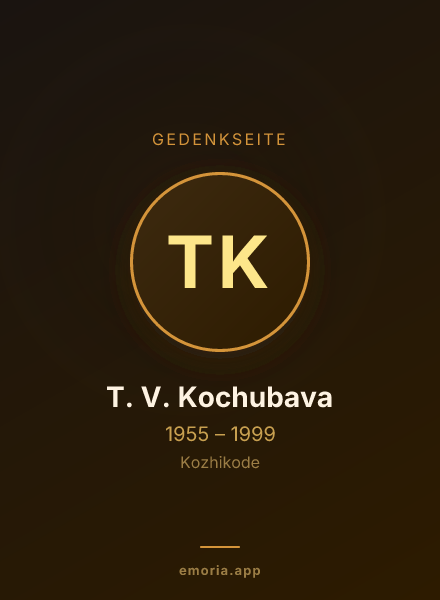 Gedenkportrait von T. V. Kochubava