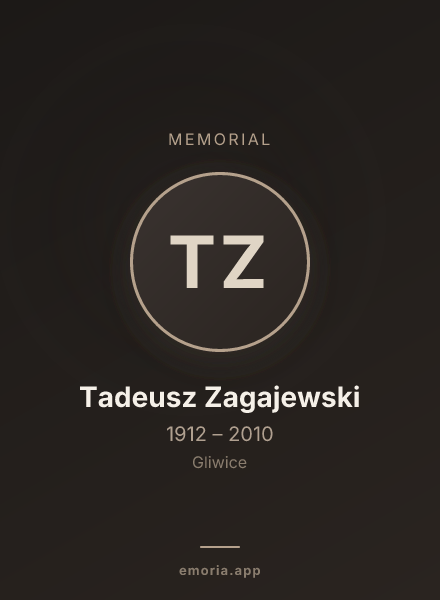 Memorial portrait of Tadeusz Zagajewski