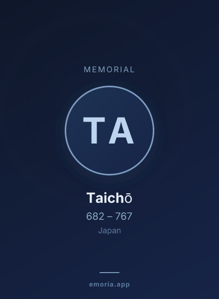 Memorial portrait of Taichō