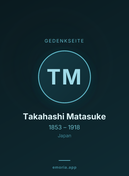 Gedenkportrait von Takahashi Matasuke