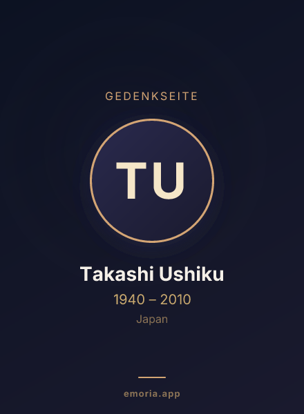 Gedenkportrait von Takashi Ushiku