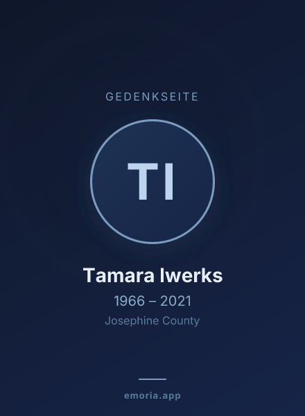 Gedenkportrait von Tamara Iwerks