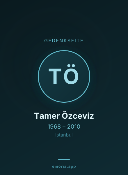 Gedenkportrait von Tamer Özceviz