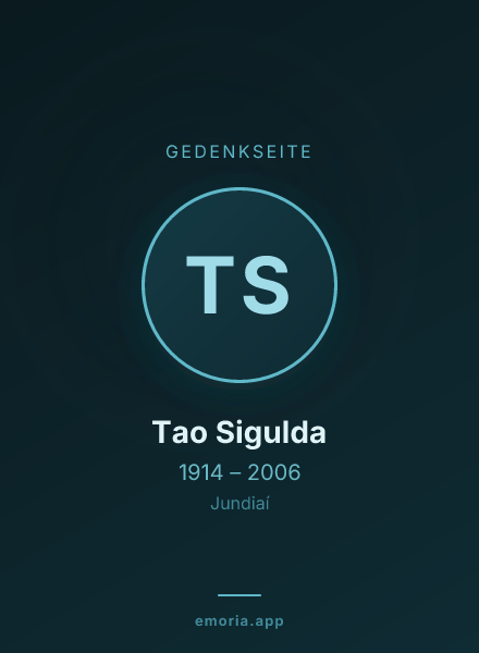 Gedenkportrait von Tao Sigulda