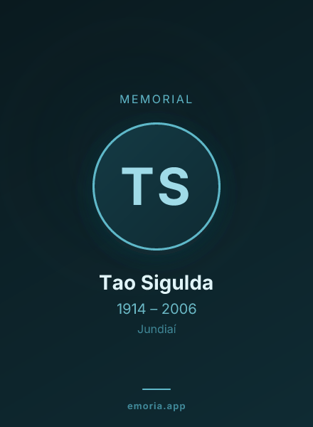 Memorial portrait of Tao Sigulda