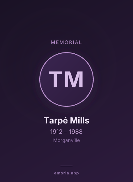 Memorial portrait of Tarpé Mills