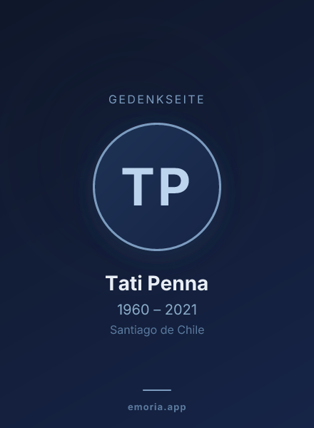 Gedenkportrait von Tati Penna