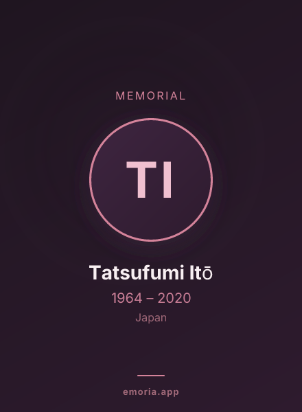 Memorial portrait of Tatsufumi Itō