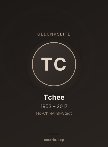 Gedenkportrait von Tchee