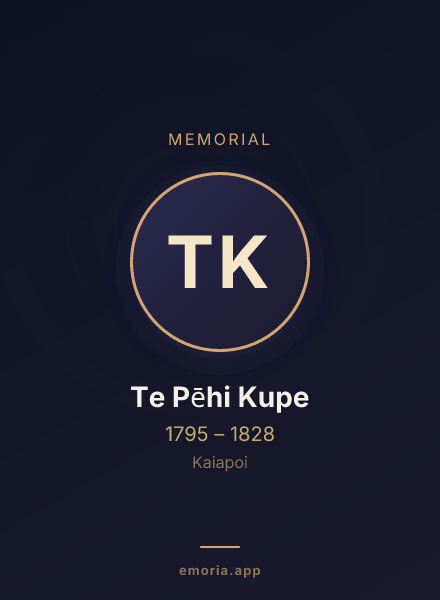 Memorial portrait of Te Pēhi Kupe