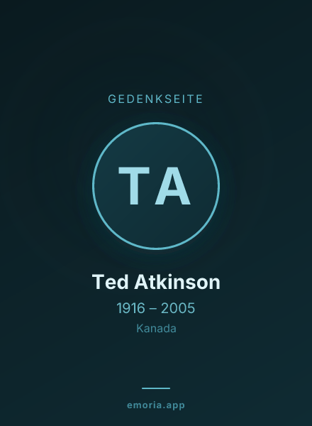 Gedenkportrait von Ted Atkinson