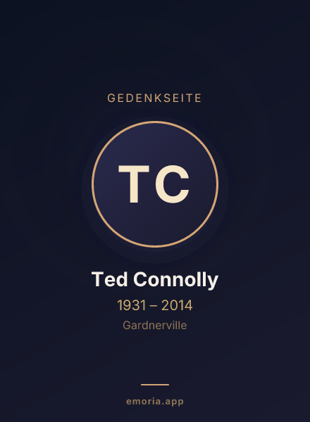 Gedenkportrait von Ted Connolly