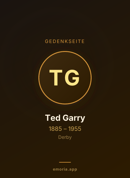 Gedenkportrait von Ted Garry