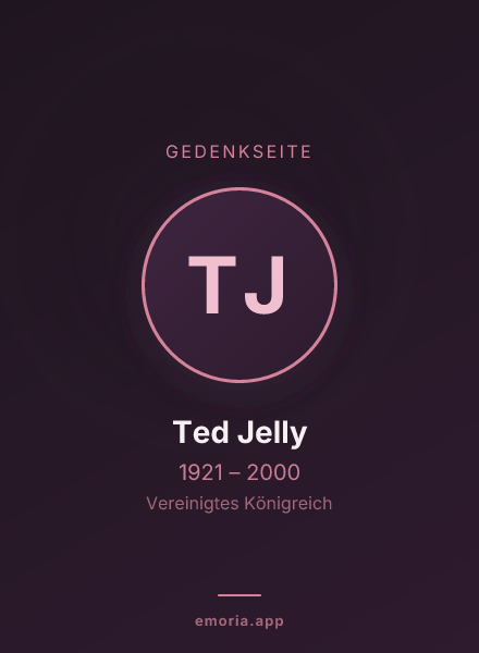 Gedenkportrait von Ted Jelly