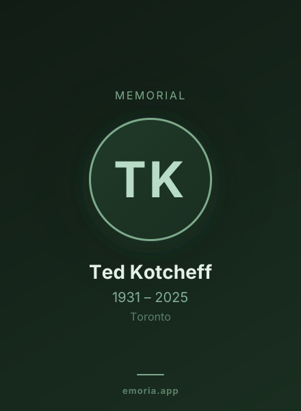 Memorial portrait of Ted Kotcheff