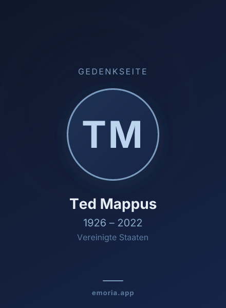 Gedenkportrait von Ted Mappus