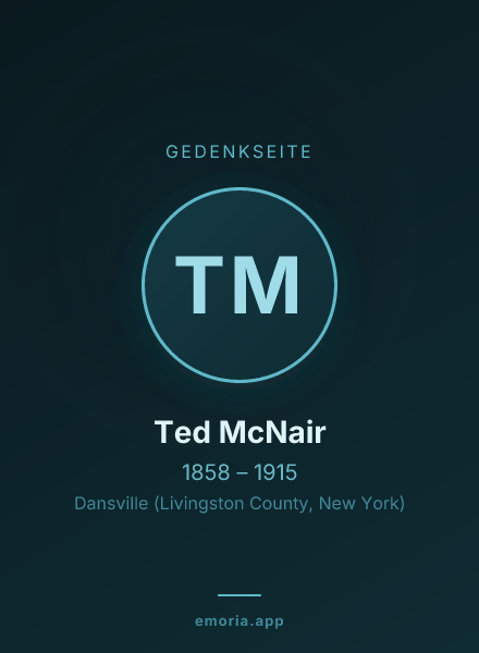 Gedenkportrait von Ted McNair