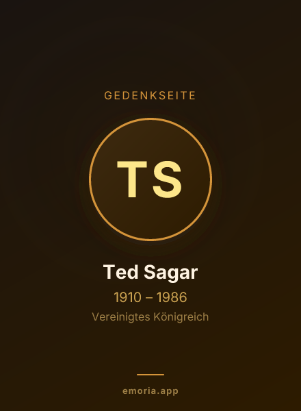 Gedenkportrait von Ted Sagar