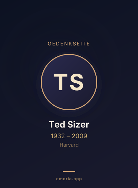 Gedenkportrait von Ted Sizer
