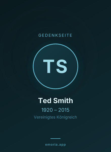 Gedenkportrait von Ted Smith