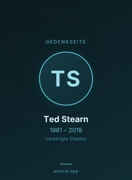 Gedenkportrait von Ted Stearn