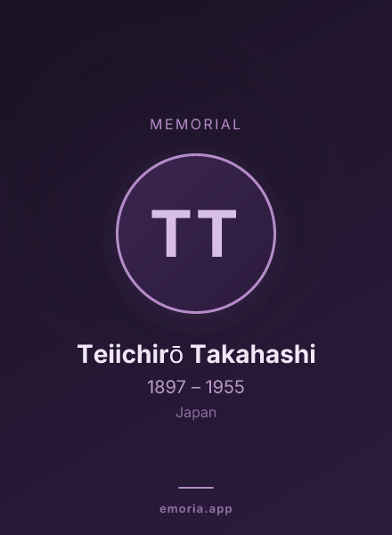 Memorial portrait of Teiichirō Takahashi