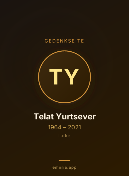 Gedenkportrait von Telat Yurtsever