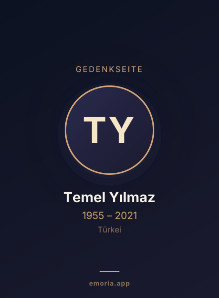 Gedenkportrait von Temel Yılmaz