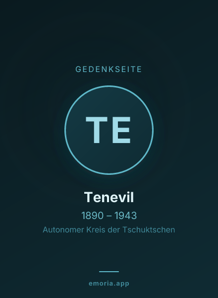 Gedenkportrait von Tenevil