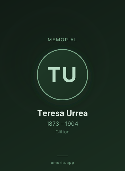 Memorial portrait of Teresa Urrea