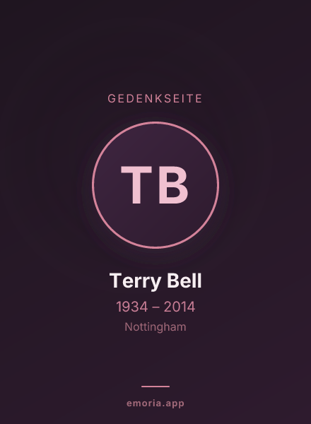 Gedenkportrait von Terry Bell