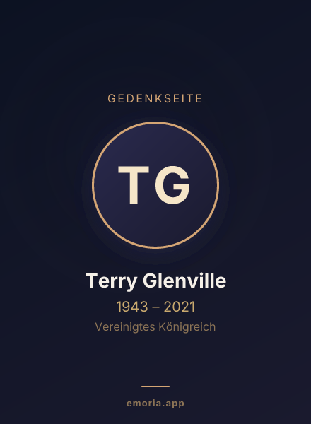 Gedenkportrait von Terry Glenville