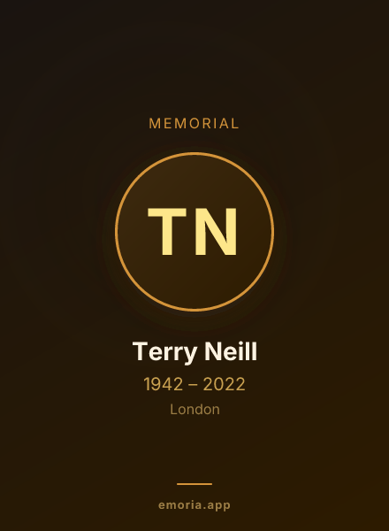 Memorial portrait of Terry Neill