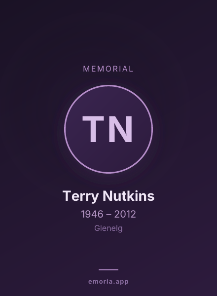Memorial portrait of Terry Nutkins