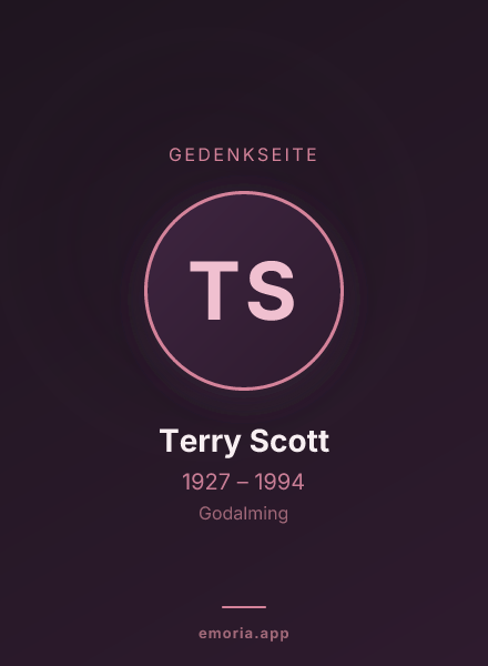 Gedenkportrait von Terry Scott