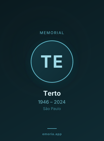 Memorial portrait of Terto