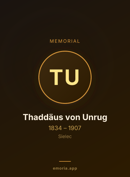 Memorial portrait of Thaddäus von Unrug