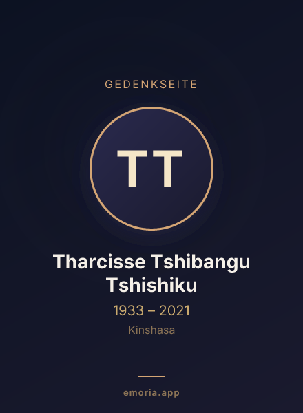 Gedenkportrait von Tharcisse Tshibangu Tshishiku
